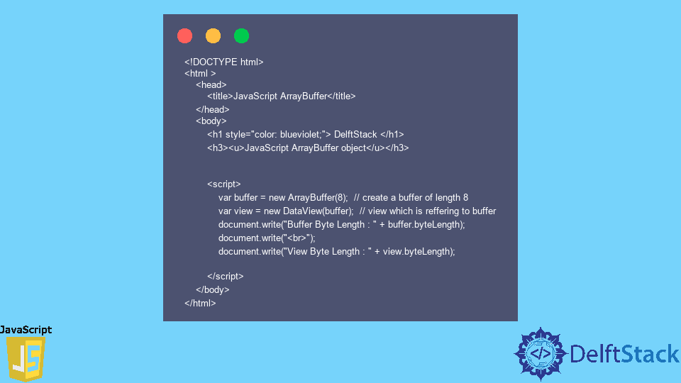 javascript-arraybuffer-d-delft-stack